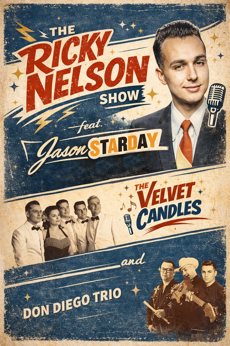 Ricky Nelson Show — Hommage an die Rock'n'Roll Ikone mit Jason Starday